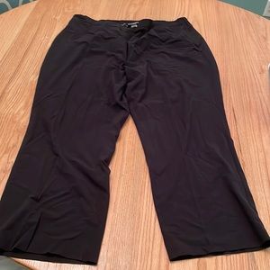 Catherines Plus Size Black Dress Slacks 3X